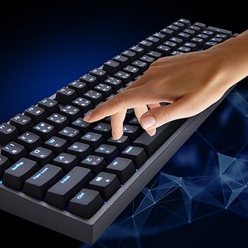 メカニカルキーボード　US配列　青軸　ゲーミング Amazon.co.jp: GM-JAPAN ゲーミング キーボード 青軸 高耐久